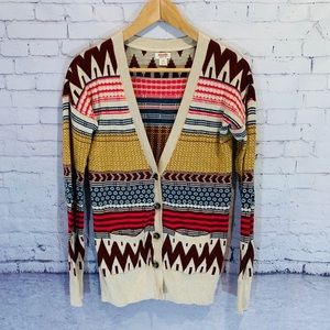 Mossimo Cardigan - Tribal Print - Xsmall